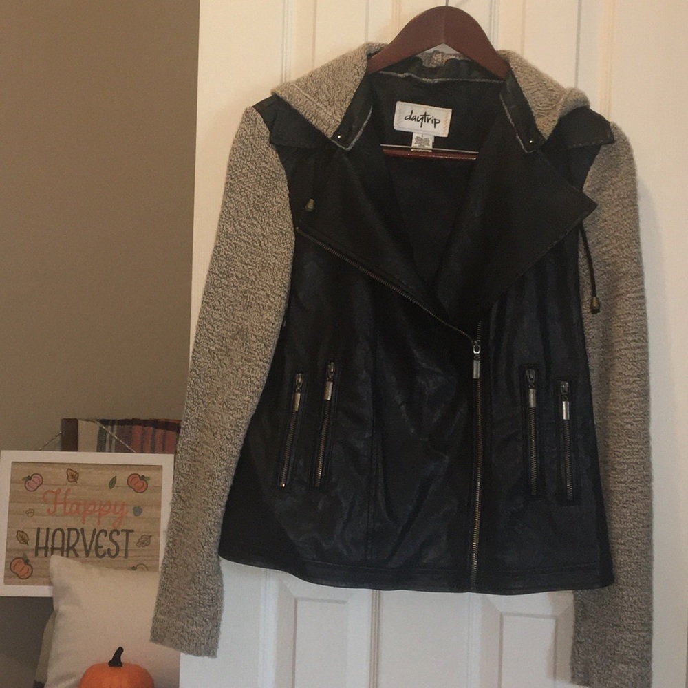 Day Trip by Buckle Pleather Jacket